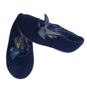 Soft Flexible by Highlights Slip On Dance Shoes Black Baby Girls Size 5 ½